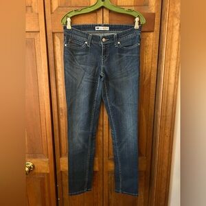Levi’s Men’s Sz W29 L32 Western Rodeo Rustic Slim Straight Leg Jeans